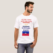 SUPPORT HAITI T-SHIRT (Voorkant volledig)