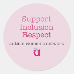 Support inclusie respecteren stickers