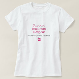 Support inclusie respecteren T-shirt