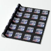 Support Israel I Stand with Israel Cadeaupapier (Uitgerold)