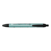 Support-linkpen Zwarte Inkt Pen (Achterkant)