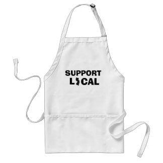 Support Local Apron - New Jersey (NJ) Standaard Schort