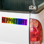 Support Love Bumpersticker (Op Truck)