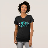 Support Love Hope - Cervical Cancer T-shirt (Voorkant volledig)