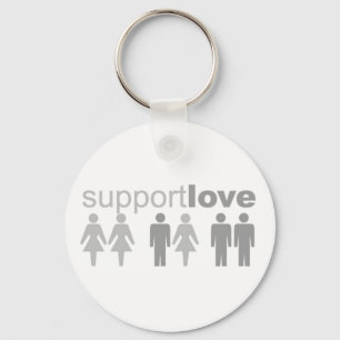 Support Love Sleutelhanger