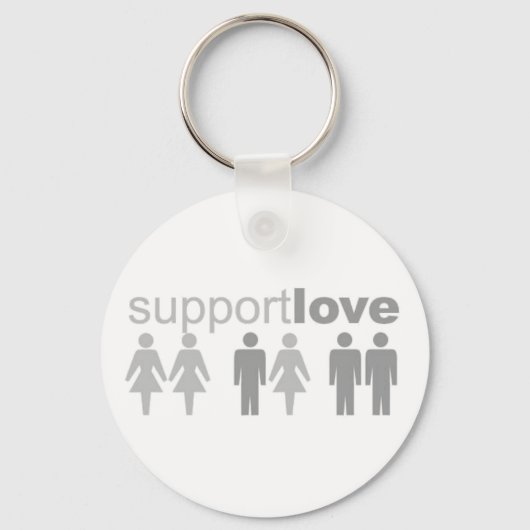 Support Love Sleutelhanger (Voorkant)