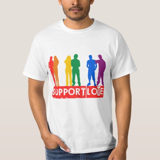 Support Love T-shirt (Voorkant)