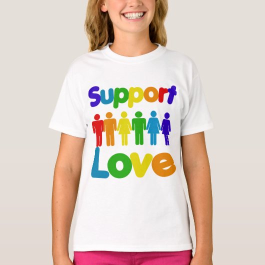 Support Love T-shirt (Voorkant)