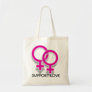 Support Love Vrouw Symbols Lesbian Love Tas