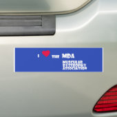 Support MDA Bumpersticker (Op auto)