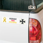 SUPPORT OUR  SOLDIERS BUMPERSTICKER (Op Truck)