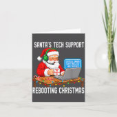 Support Rebooting Tech Santa's Smile Kaart (Voorkant)