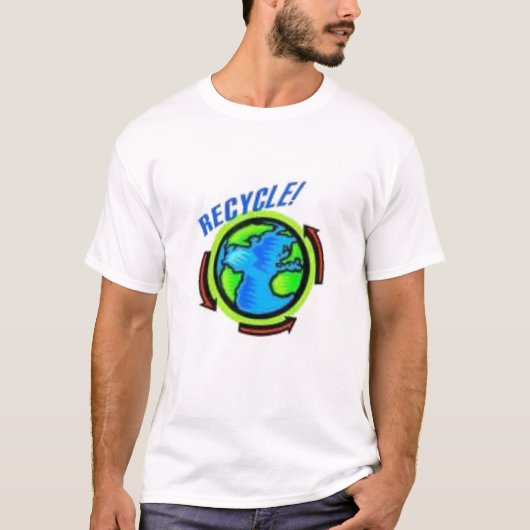 Support Recycling T-shirt (Voorkant)