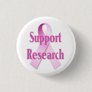 Support Research Breast Cancer Button