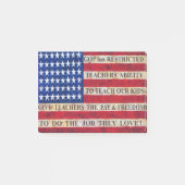 Support & Respect Our Teachers! Post-it® Notes (Voorkant)