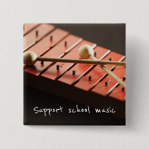 Support School Music Xylophone Button