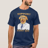 Support Science Labrador Gag T-shirt (Voorkant)