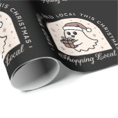 Support shop kleine lokale kerstcadeau geven cadeaupapier (Rol Hoek)