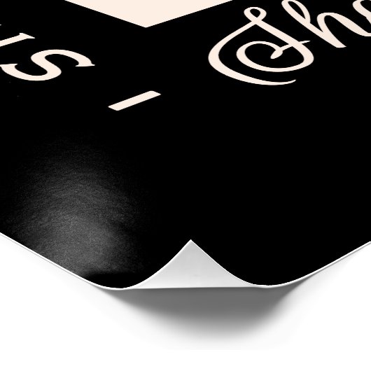 Support shop kleine lokale kerstcadeaus perfect poster (Hoek)