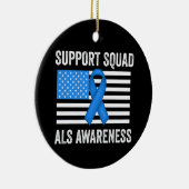 Support Squad ALS Bewustzijn Keramisch Ornament (Rechts)