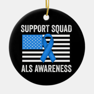 Support Squad ALS Bewustzijn Keramisch Ornament