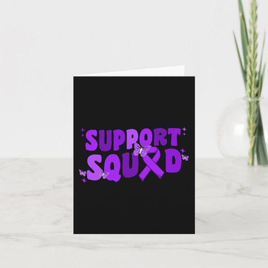 Support Squad Alzheimer's Awareness Kaart (Voorkant)