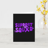 Support Squad Alzheimer's Awareness Kaart (Gele Bloem)