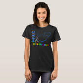 Support Squad Autisme Awareness T-shirt (Voorkant volledig)