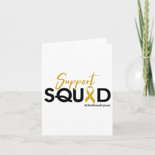 Support Squad - Bewustwording van kanker bij kinde Kaart