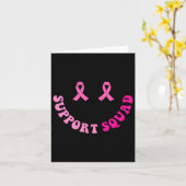 Support Squad Borstkanker Bewustzijn 2-zijdig Kaart (Gele Bloem)