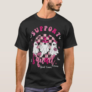 Support Squad Borstkanker Bewustzijn Ghost Hallow T-shirt