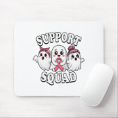Support Squad Borstkanker Bewustzijn Schattigee ge Muismat (Met muis)