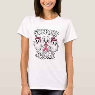 Support Squad Borstkanker Bewustzijn Schattigee ge T-shirt