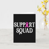 Support Squad Borstkanker - Borstkanker Aware Kaart (Gele Bloem)