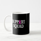 Support Squad Borstkanker - Borstkanker Aware Koffiemok (Links)