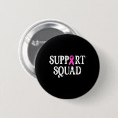 Support Squad Borstkanker - Borstkanker Aware Ronde Button 5,7 Cm (Voorkant /achterkant)