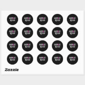 Support Squad Borstkanker - Borstkanker Aware Ronde Sticker (Vel)