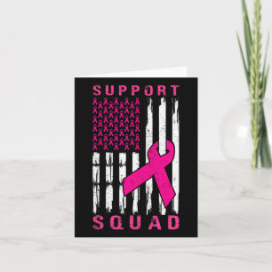 Support Squad Borstkanker – Pink Support Squad 1 Kaart