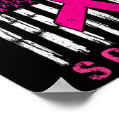 Support Squad Borstkanker – Pink Support Squad 1 Poster (Hoek)