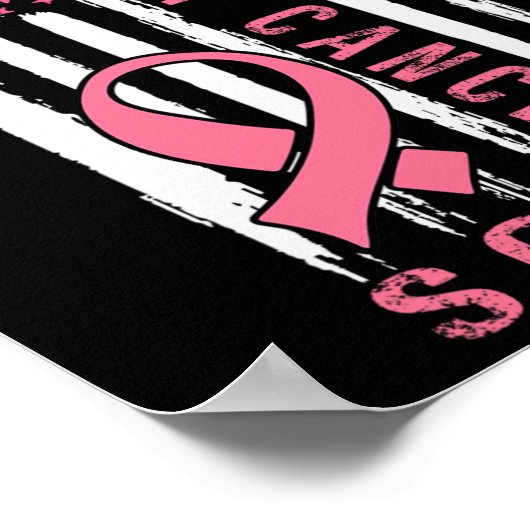 Support Squad Borstkanker – Pink Support Squad Poster (Hoek)
