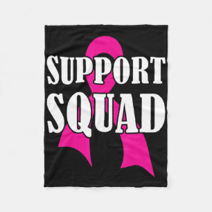 Support Squad Borstkanker - Support Squad Fleece Deken
