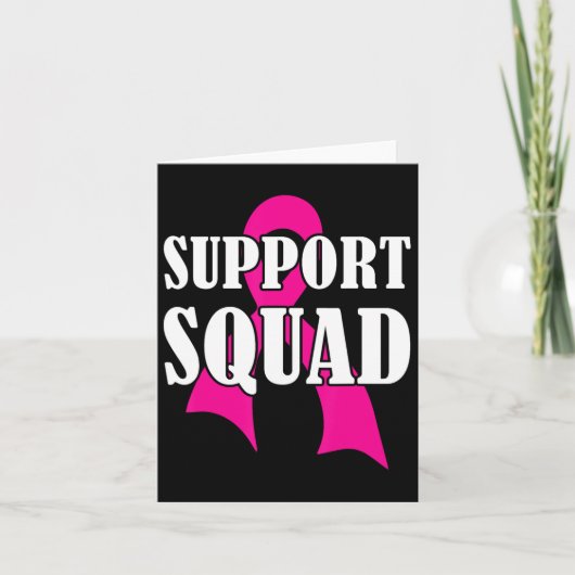 Support Squad Borstkanker - Support Squad Kaart (Voorkant)