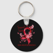 Support Squad Brain Aneurysm Awareness Sleutelhanger (Voorkant)