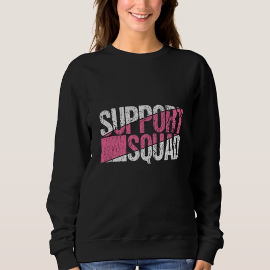 Support Squad Breast Cancer Awareness Family Trui (Voorkant)