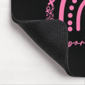 Support Squad Breast Cancer Awareness Husband Pink Muismat (Hoek)