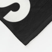 Support Squad Breast Cancer Awareness Pink Unicorn Fleece Deken (Hoek)