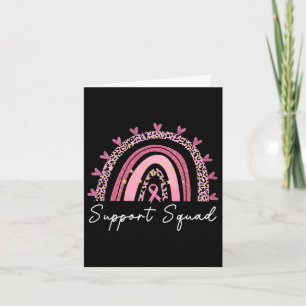 Support Squad Breast Cancer Awareness Survivor Pin Kaart