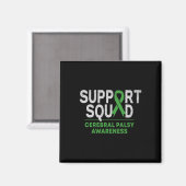 Support Squad Cerebral Palsy Awareness Month CP GR Magneet (Voorkant / Achterkant)