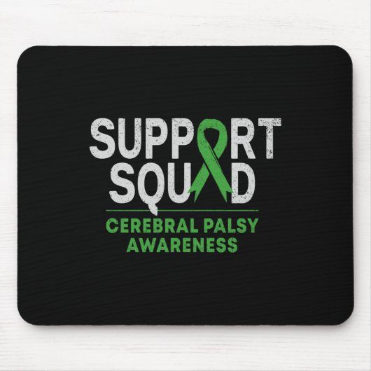 Support Squad Cerebral Palsy Awareness Month CP GR Muismat (Voorkant)