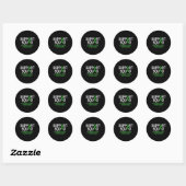 Support Squad Cerebral Palsy Awareness Month CP GR Ronde Sticker (Vel)